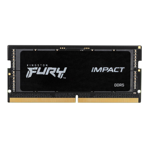 Оперативная память Kingston DDR5 8GB 4800MTs CL38 SODIMM FURY Impact PnP 468200₽