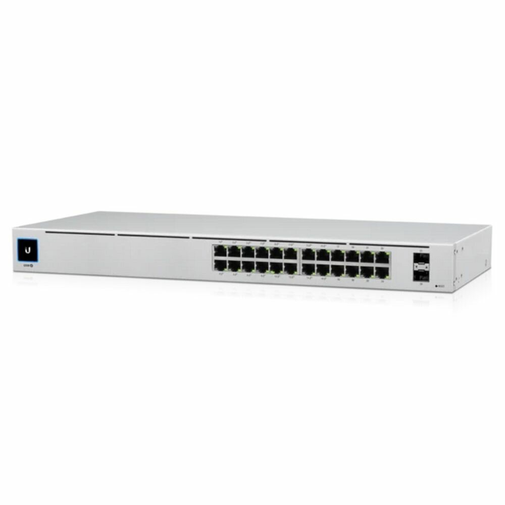 Коммутатор Ubiquiti UniFi Switch 24 PoE |USW-24-POE| Ubiquiti PoE-коммутатор в стойку, 24х 1G RJ45.