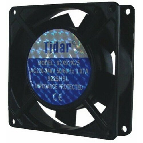 RQA 9225HBL 220VAC, Осевой вентилятор AC с подшипником качения RQA, 92х25, HBL, 220 В