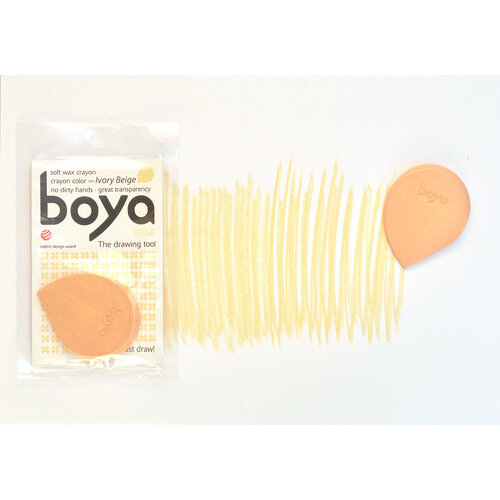 Пастель восковая для рисования Boya мелок 9 х 145 см бежевый BOYA doo 1 SETIVORY BEIGE 484₽