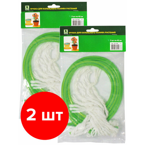 Трубка для капельного полива Green Belt для дома и сада 2 уп по 5шт 10шт 471₽