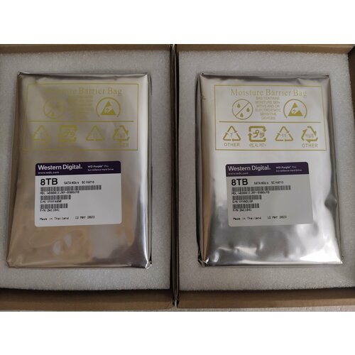 Жесткий диск Western Digital WD Purple Pro 8 ТБ SATA 6GBS WD8001EJRP Оригинал 24899₽