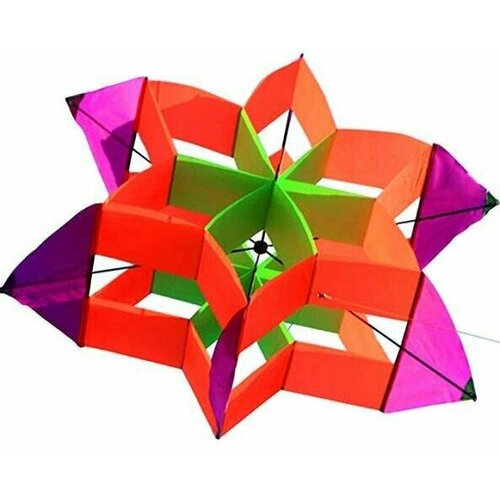 Воздушный змей КНР объемный 100х80 см 1570₽