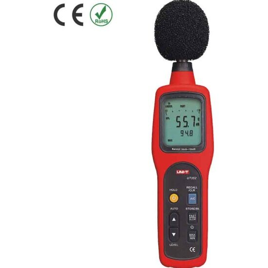 Измеритель уровня звука (шумомер) Uni-t UT352