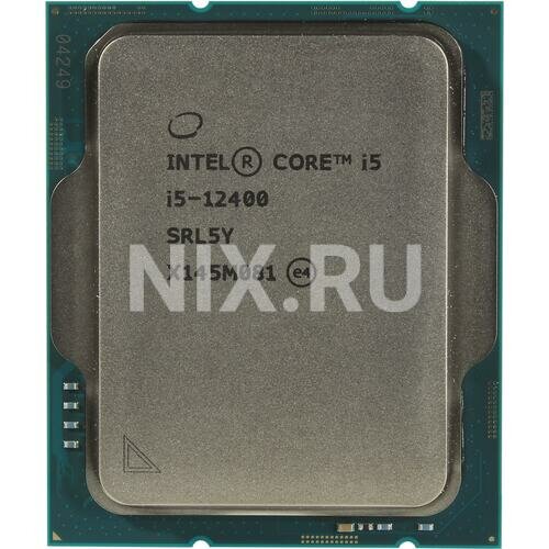 Процессор Intel Процессор Intel Core i5 12400 OEM (CM8071504555317, SRL4V)