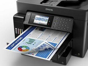 МФУ струйное Epson L15160, цветн, A3, черный