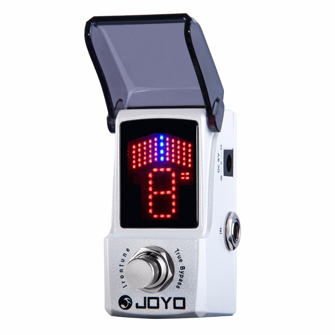 Тюнер/метроном Joyo JF-326 Irontune Chromatic Mini Pedal Tuner