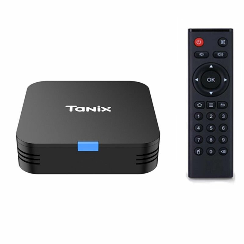 Смарт ТВ приставка Tanix TX1 2/16GB, Allwinner H313, Android 10.0, Wi-Fi 2.4GHz, Smart TV Box 4K UHD, Андроид ТВ бокс, Медиаплеер