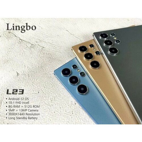 Планшет Lingbo L23 10 8512Gb клавиатура голубой 806400₽