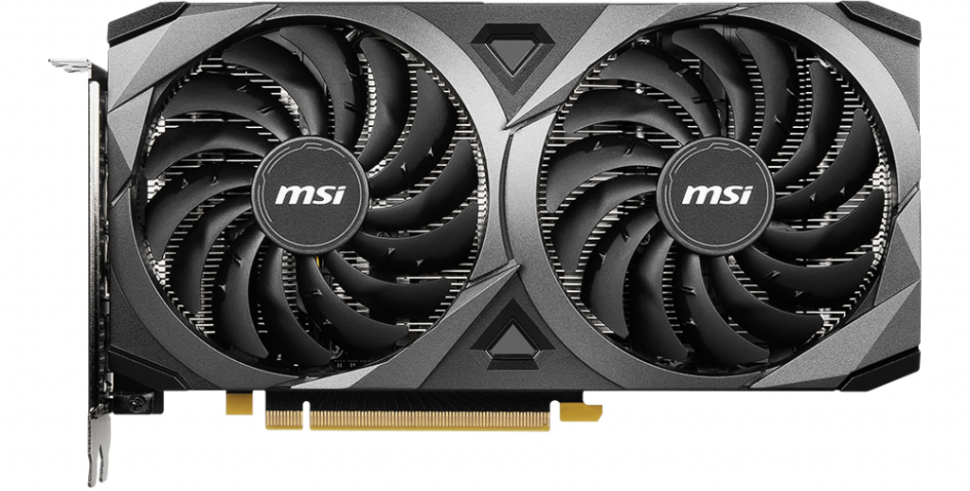 Видеокарта MSI NVIDIA GeForce RTX 3060 Ti 8Gb (RTX 3060 Ti VENTUS 2X 8G OCV1 LHR)