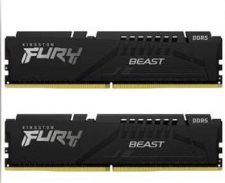 Оперативная память Kingston FURY Beast (16 ГБ x 2 шт.) DDR5 6000 МГц DIMM CL40 KF560C40BBK2-32