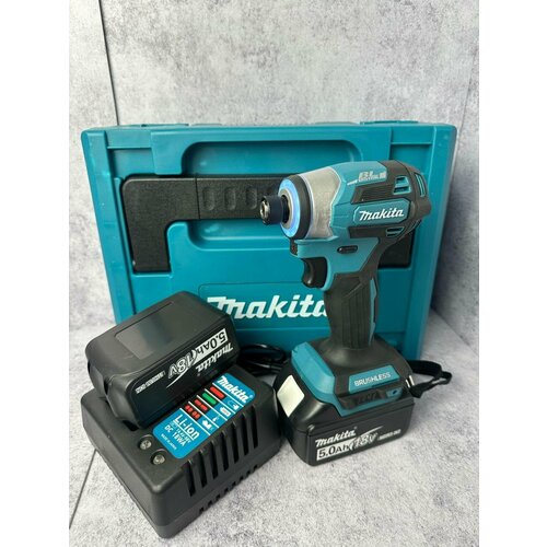 Винтоверт аккумуляторный ударный в кейсе 18V 2АКБ 10000₽