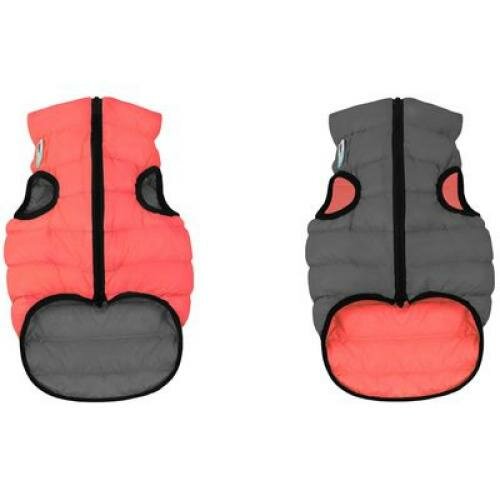 AiryVest Курточка двухсторонняя ЭйриВест размер XS 22 кораллово-серая. Спина: 33-35см объем груди