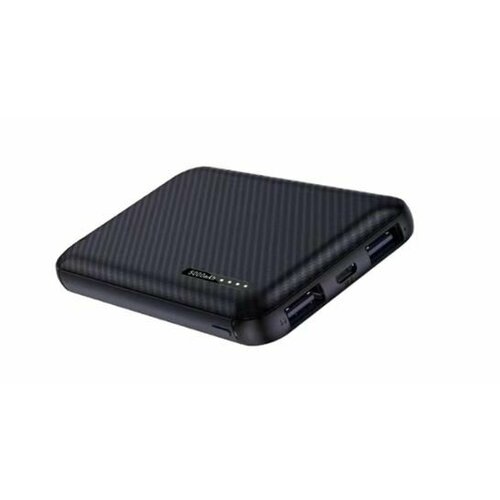 Внешний аккумулятор Powerbank PB-QiMS5K 5000vAh QC30 type C пластиковый черный 85000₽