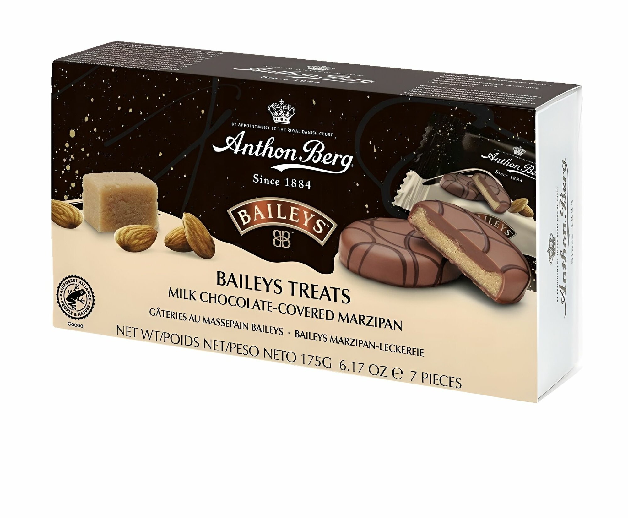 Anthon Berg Шоколадные конфеты с марципаном и ликером Baileys Treats 175 гр