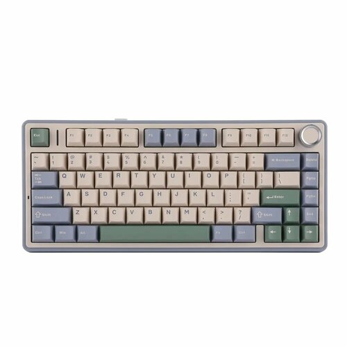 AULA F75, 75%, Bluetooth 5.0, 2.4Ghz, USB Type-C, Английская раскладка
