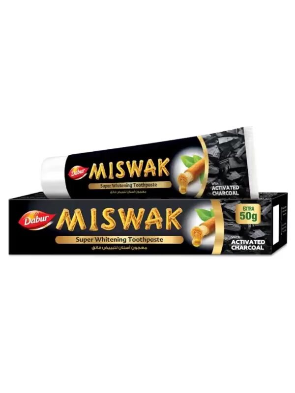 Зубная паста Мисвак с активированным углем (Miswak), 170 г — фото 1