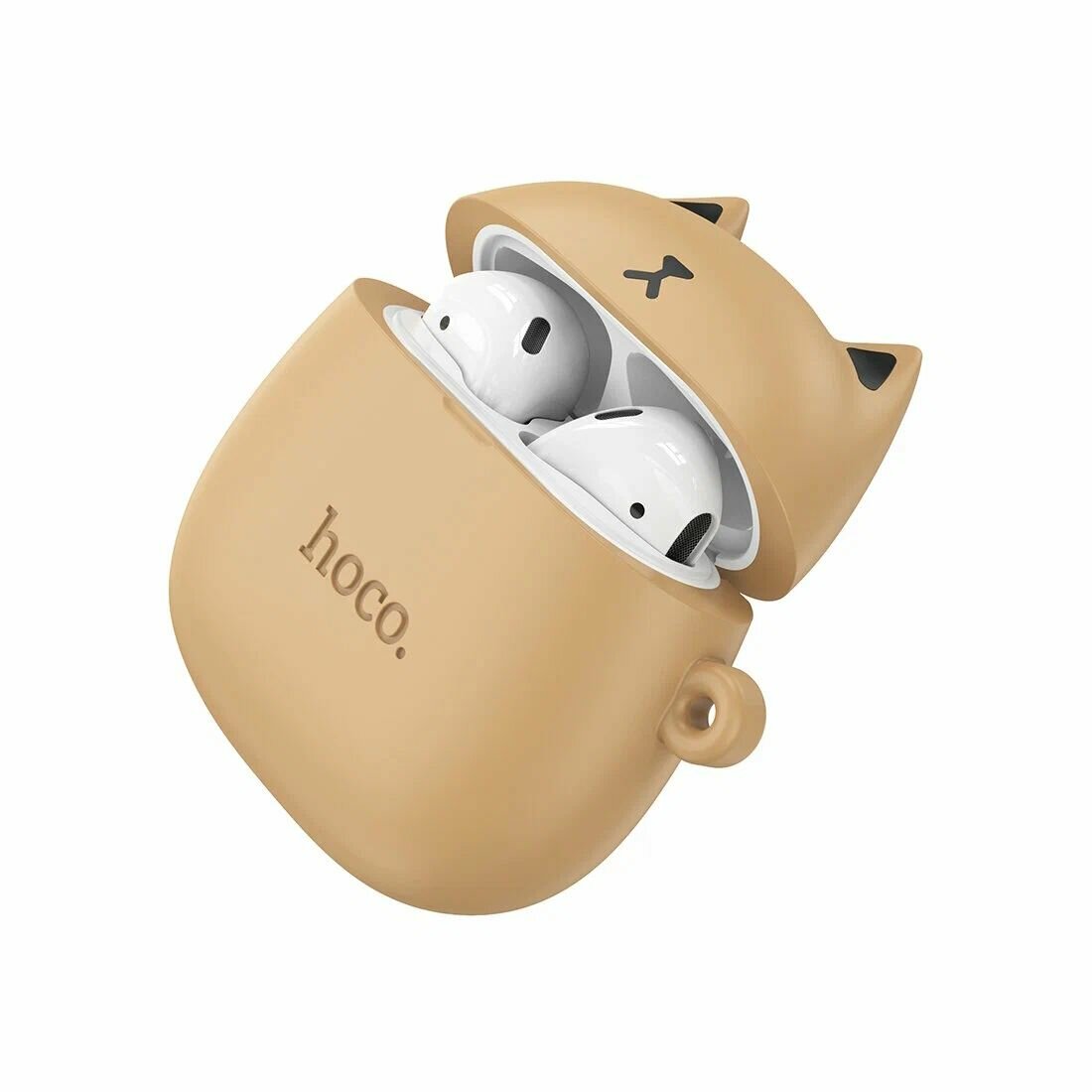Наушники HOCO (6931474789242) EW45 Caramel Cat, бежевый