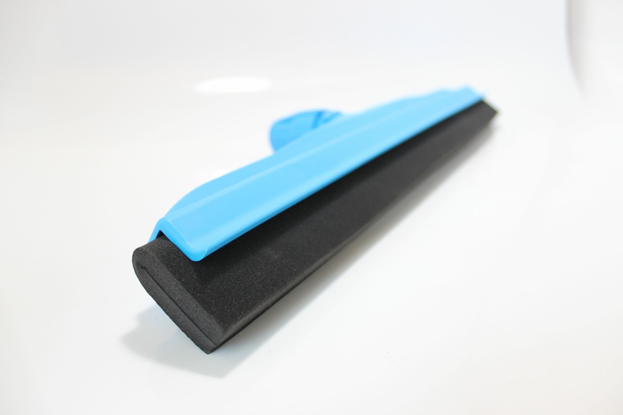 Классический сгон для пола 450 мм TTS пластиковый, Синий с черной резинкой из неопрена