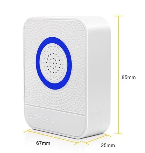 Проводной дверной звонок Asia-Teco белый B08