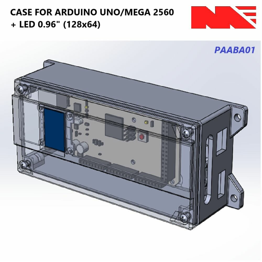 Корпус для Ардуино (ARDUINO UNO/Mega 2560) и OLED 0.96"