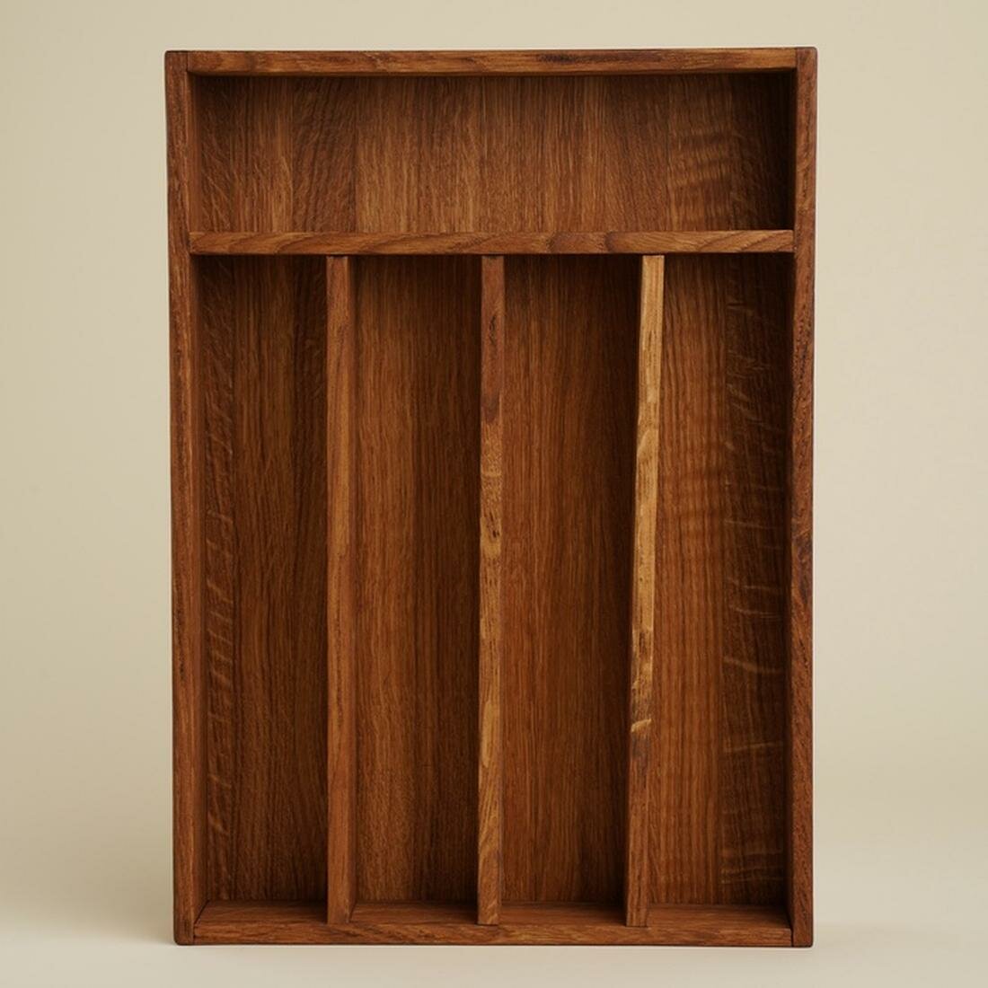 Лоток для столовых приборов Sima-Land Home, 34×25×5 см, натуральный дуб
