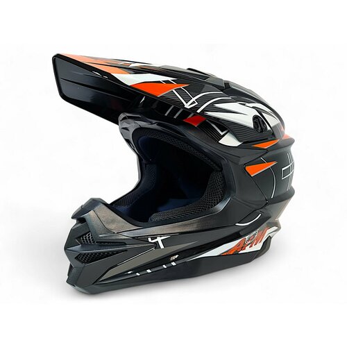 фото Шлем aim jk803s orange/black xs