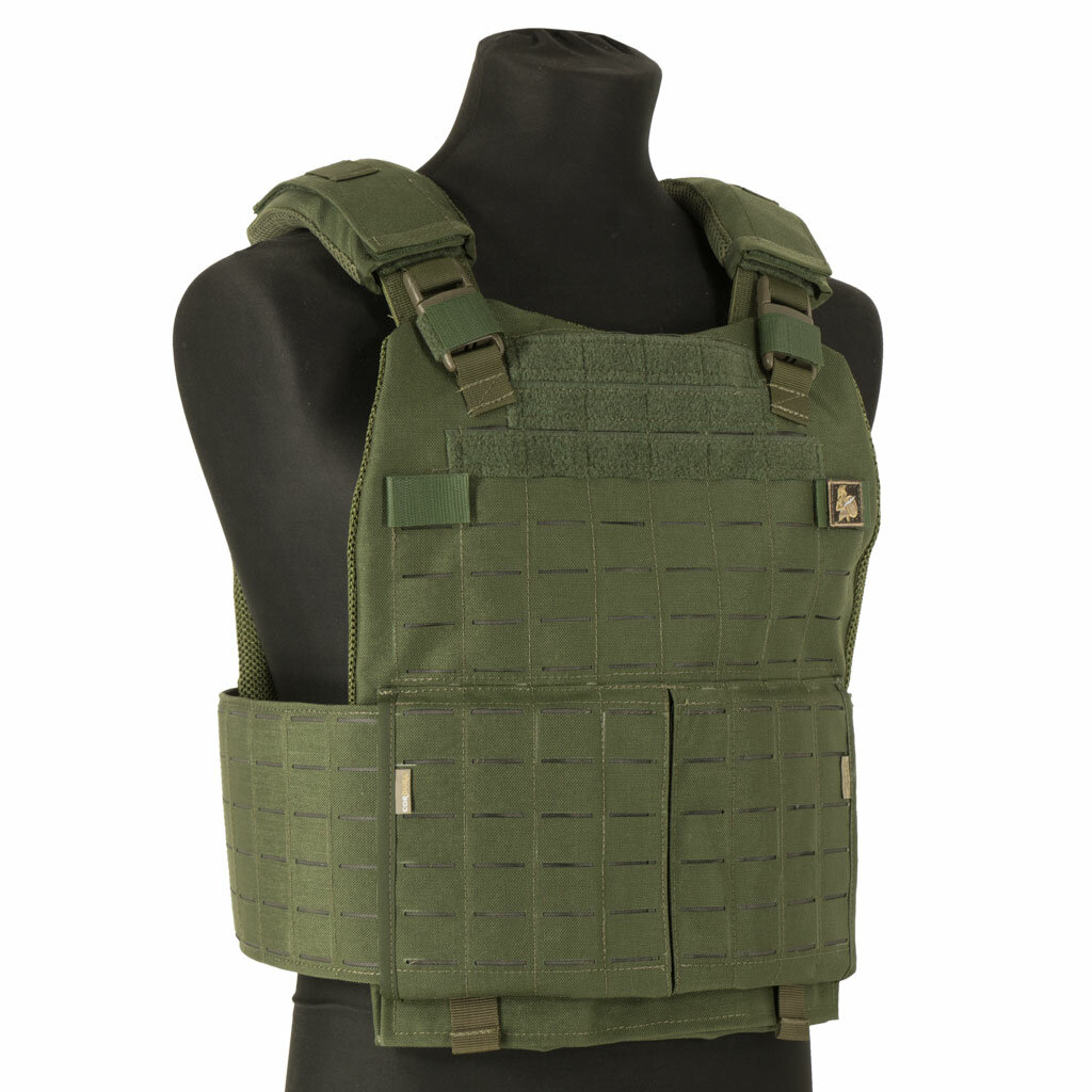 Бронежилет THORAX LT (комплект) (M, Оливковый)