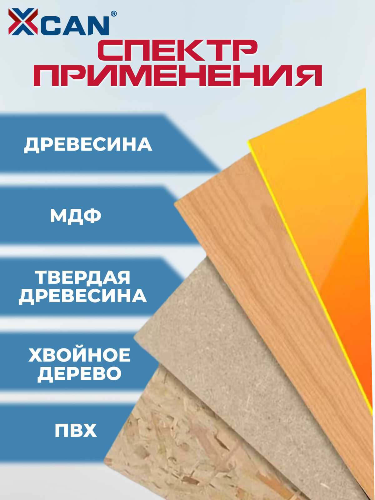 Фреза по дереву пазовая прямая XCAN 6х20х12,5х45 мм — фото 1