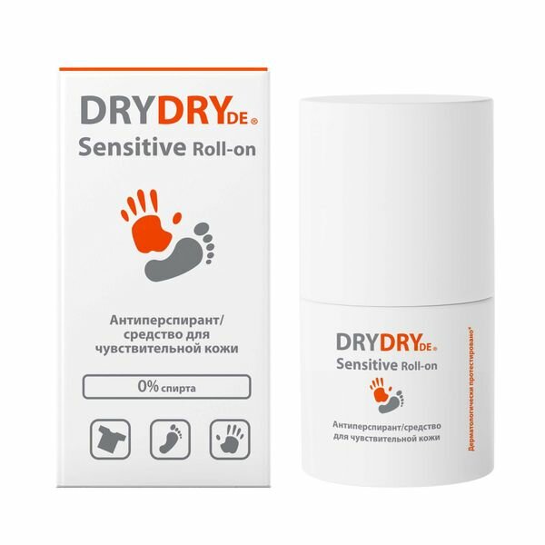 Антиперспирант для чувствительной кожи Sensitive Dry Dry De/Драй Драй Де фл. 50мл