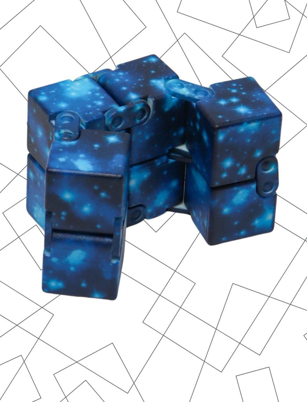 Игрушка-антистресс "Infinity Cube", детский, пластик, 8 кубиков — фото 1