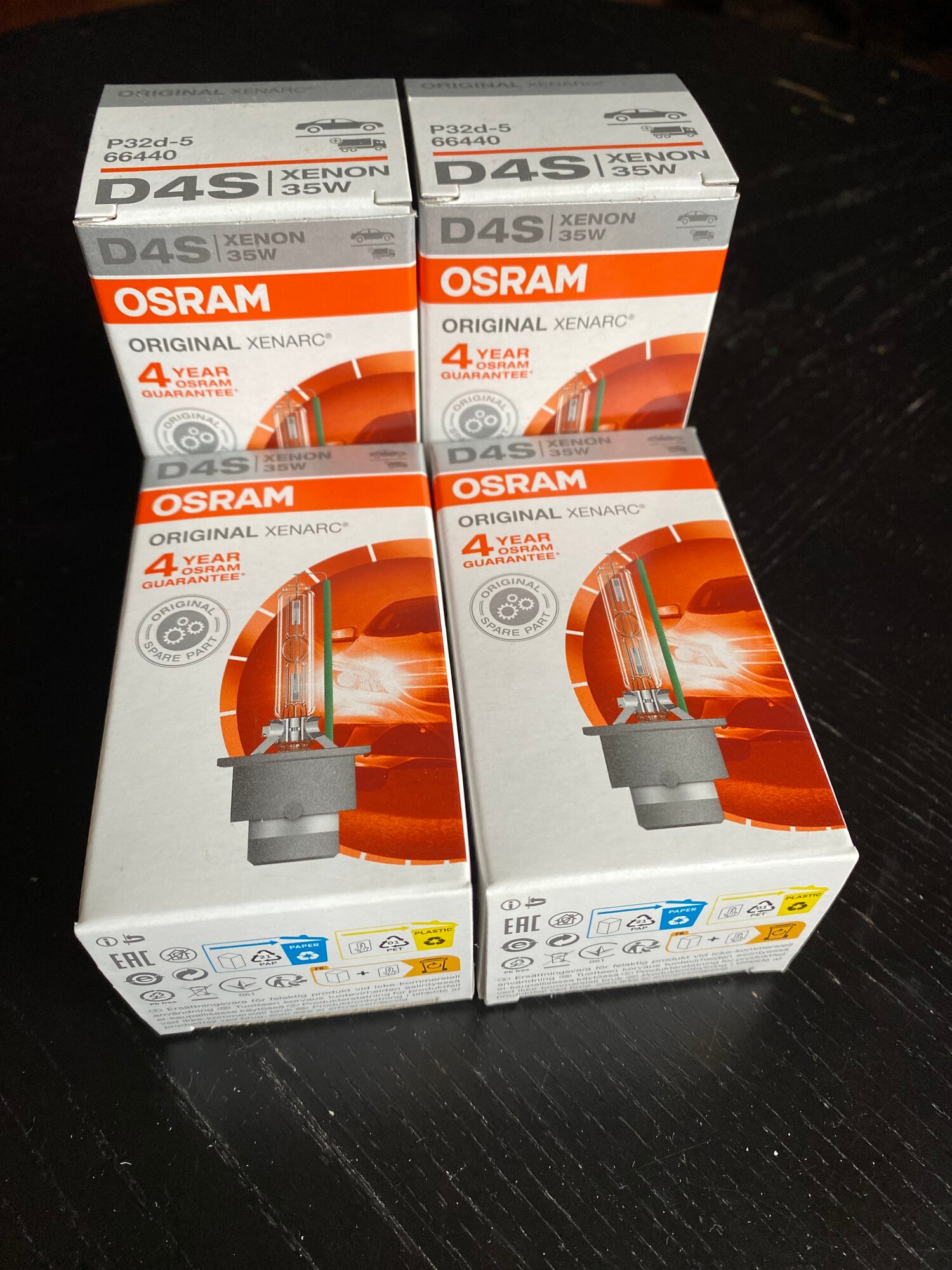Osram D4S Xenarc Original 66440, цветовая температура 4200K