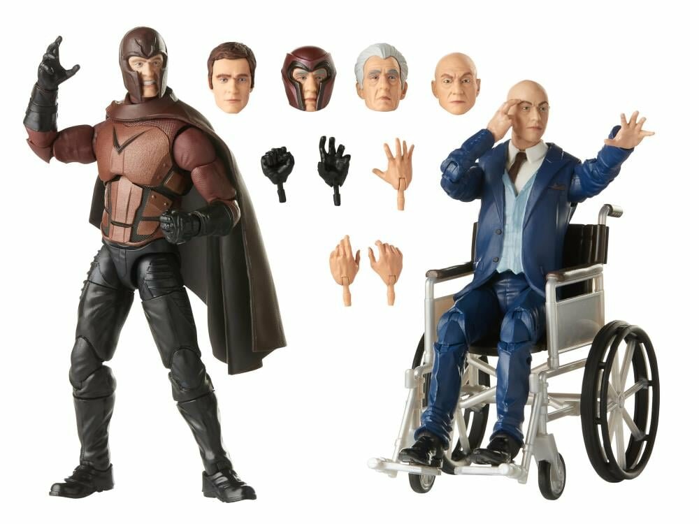 X-Men (2000) — 20-я годовщина. Marvel Legends. Набор фигурок Магнито и Профессор Икс