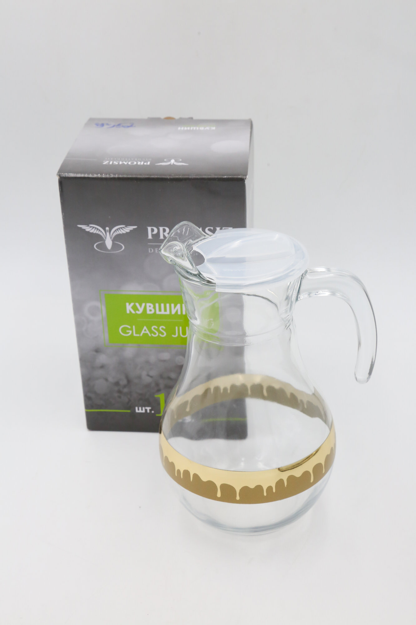 Кувшин PROMSIZ с уз."Лава" EAV325-3934/S/Z/1 1,8л 1шт 1х6