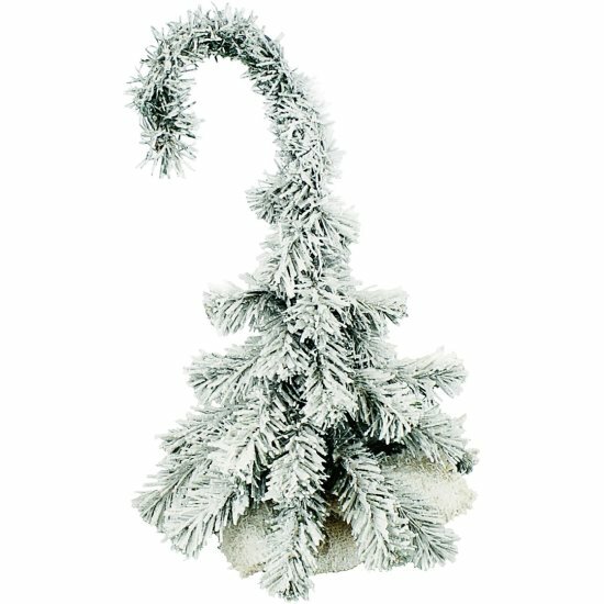 Ель искусственная Morozco Петрушка зеленая заснеженная в мешке 0 3 м