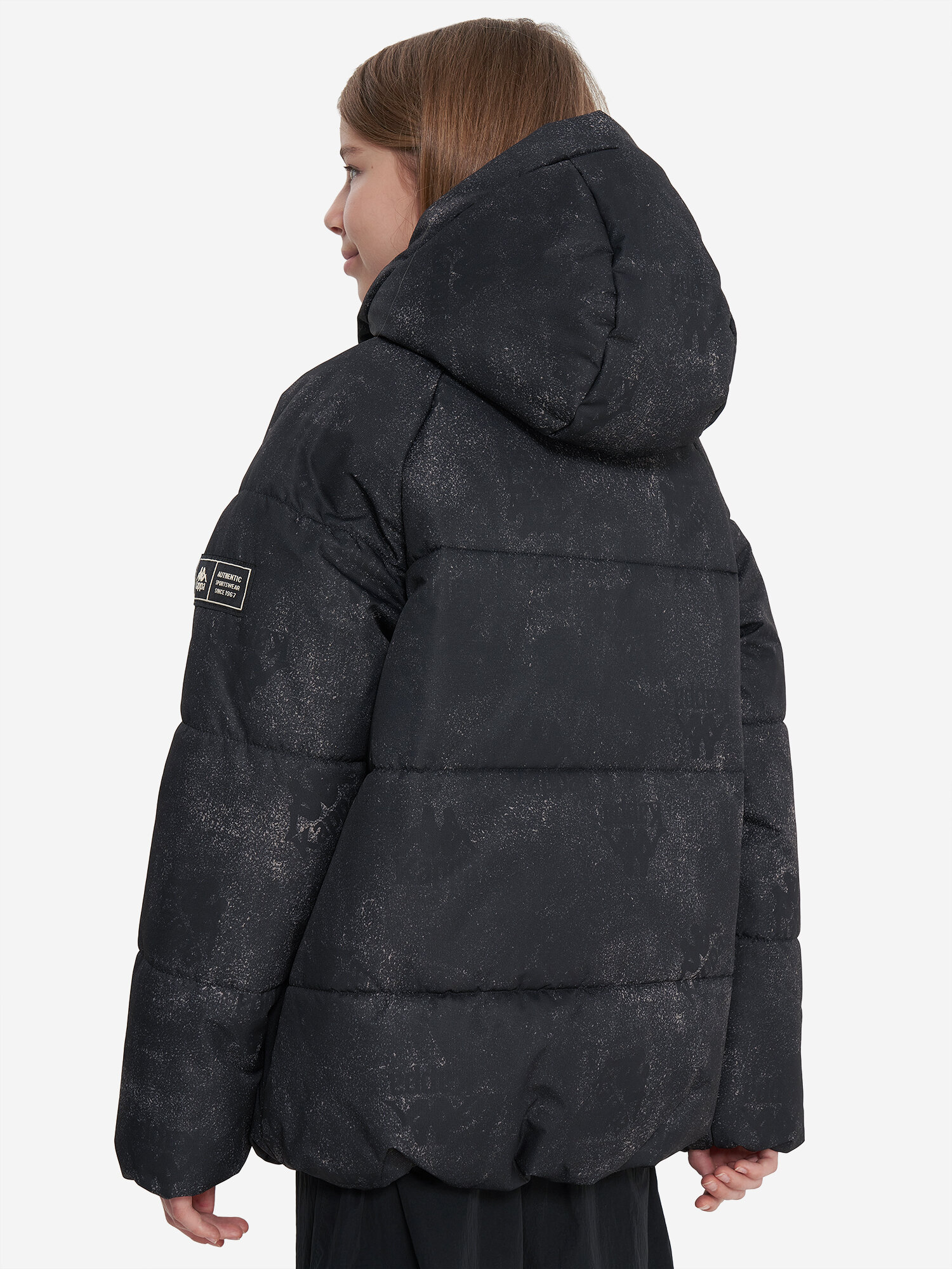 Куртка Kappa, размер 164-170, черный — фото 1