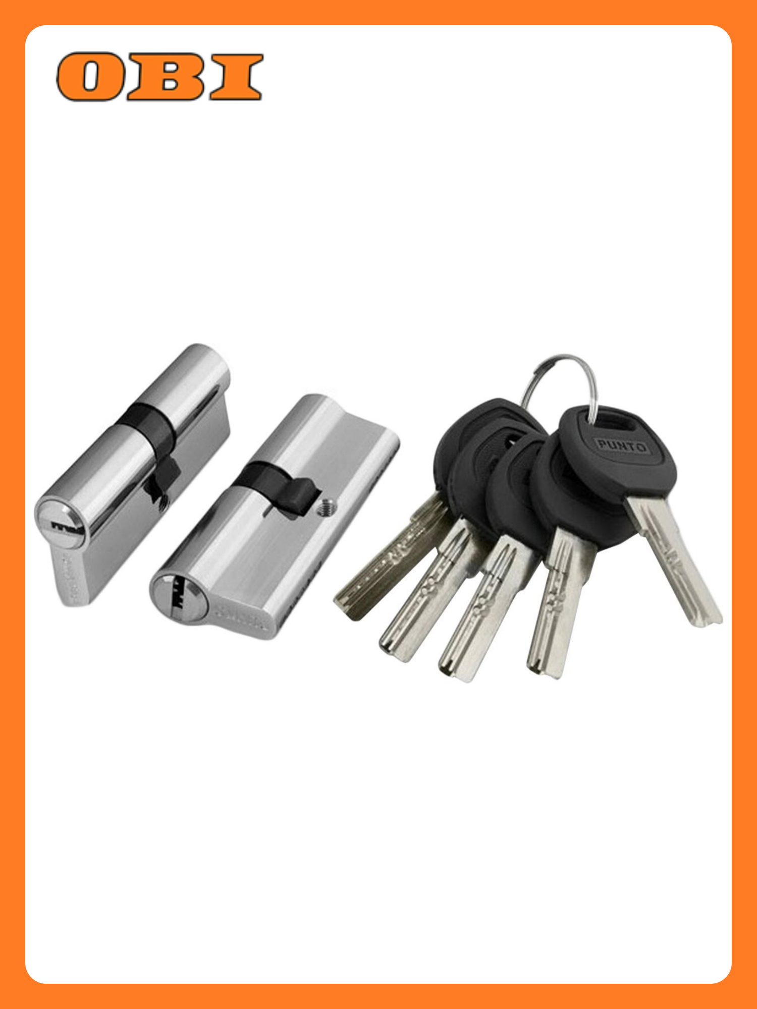 Цилиндр SIMPLE LIVING PUNTO A202/70 мм (30/10/30 мм) ключ/вертушка