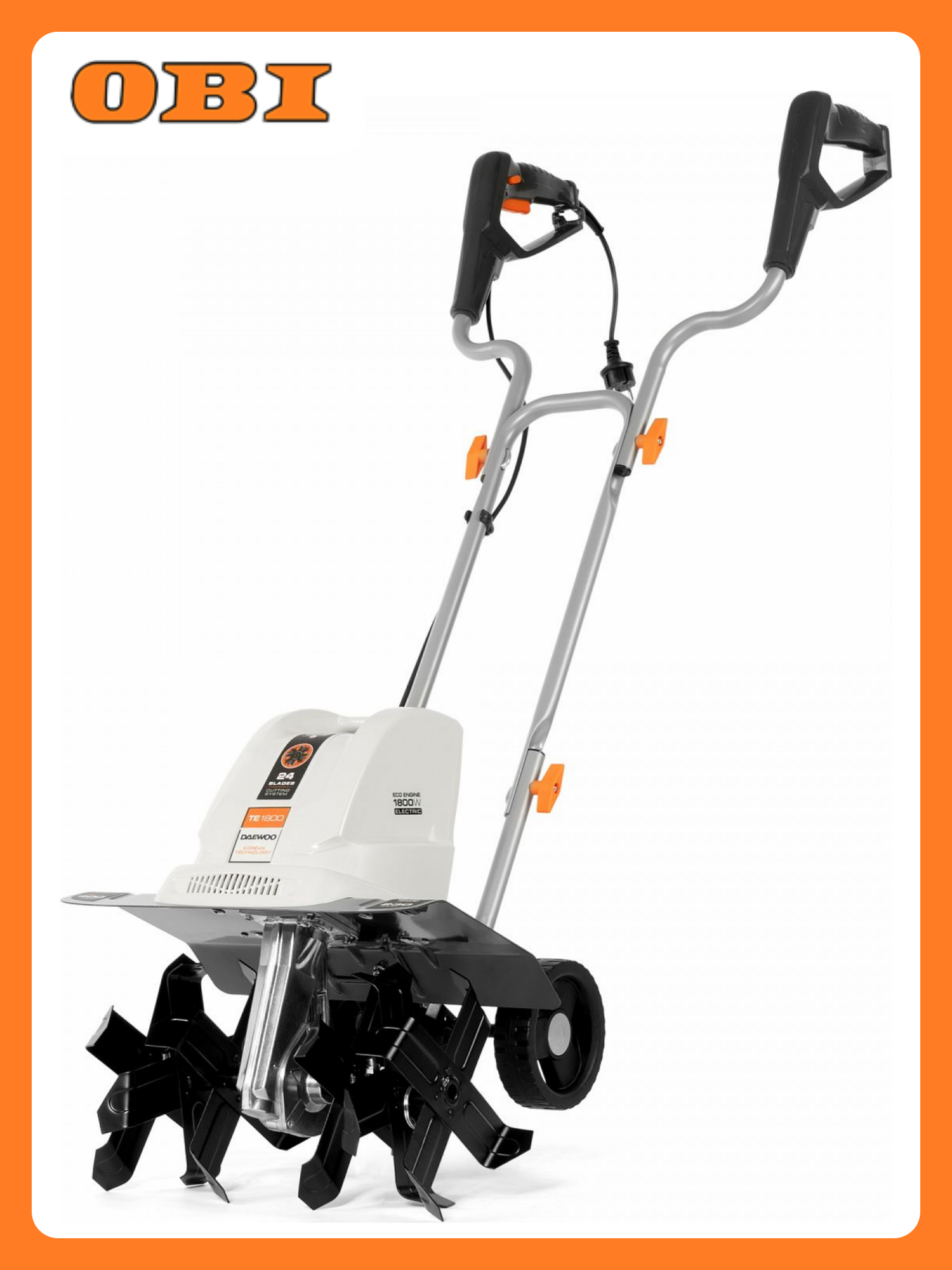 Культиватор электрический TE 1800 DAEWOO 1800 Вт