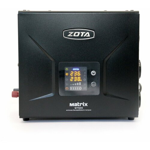 Интерактивный ИБП ZOTA Matrix WT 600 черный 600 Вт