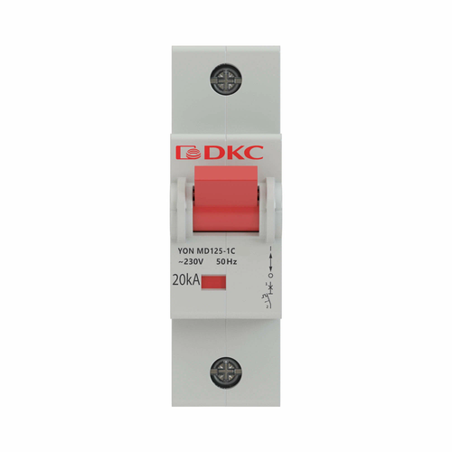 Автоматический выключатель DKC MD125 С 20kA 80 А