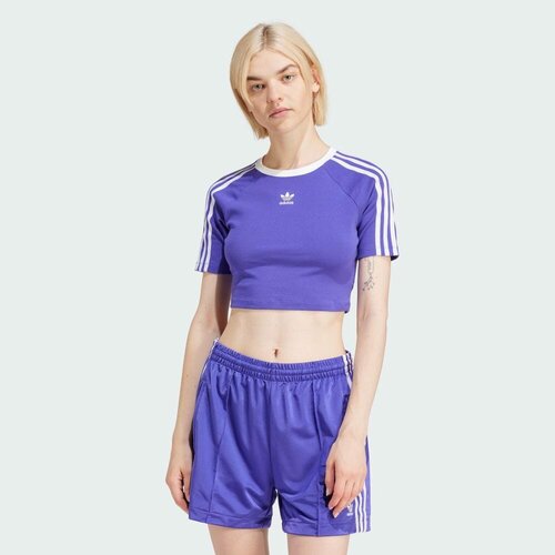 Топ спортивный adidas Originals, размер S INT, фиолетовый