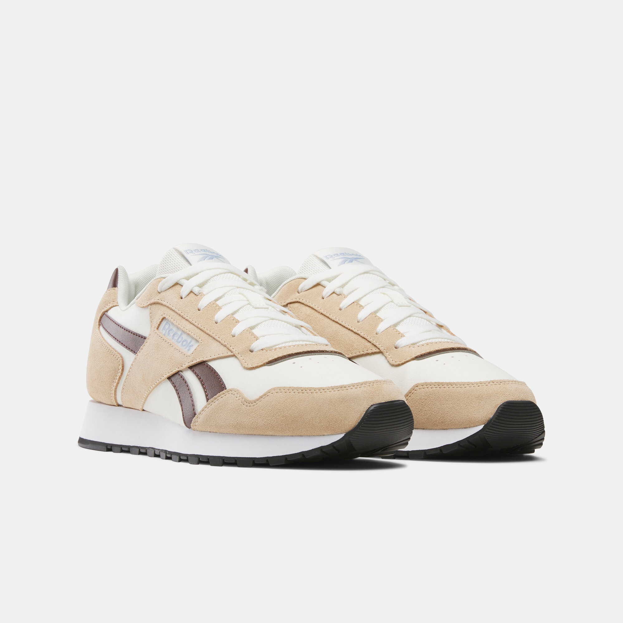 Кроссовки Reebok Glide, размер 8,5 US, бежевый/коричневый — фото 1