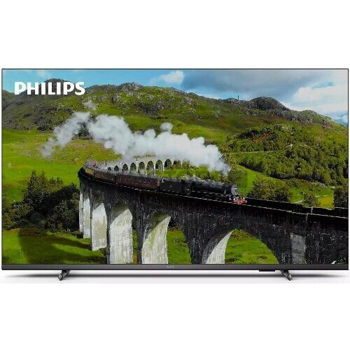Телевизор LED Philips 55 55PUS760860 антрацитовый 4K Ultra HD 60Hz DVB-T DVB-T2 DVB-C DVB-S DVB-S2 USB WiFi Smart TV RUS 4781000₽