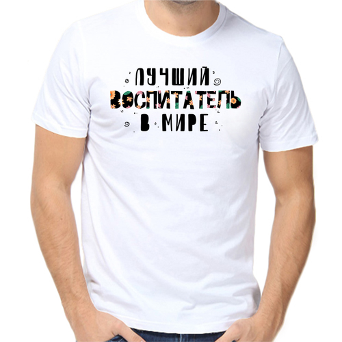 фото Футболка, размер 3xl, белый нет бренда