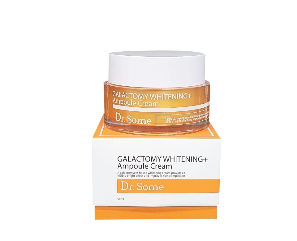 Dr. Some GALACTOMY WHITENING Ampoule Cream Выравнивающий тон крем для лица с галактомисисом 50мл