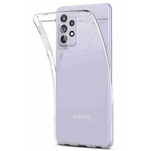 BoraSCO Чехол-накладка для Samsung Galaxy A23 SM-A235F clear (Прозрачный) чехол для samsung sm a235f galaxy a23 пластиковый с окантовкой