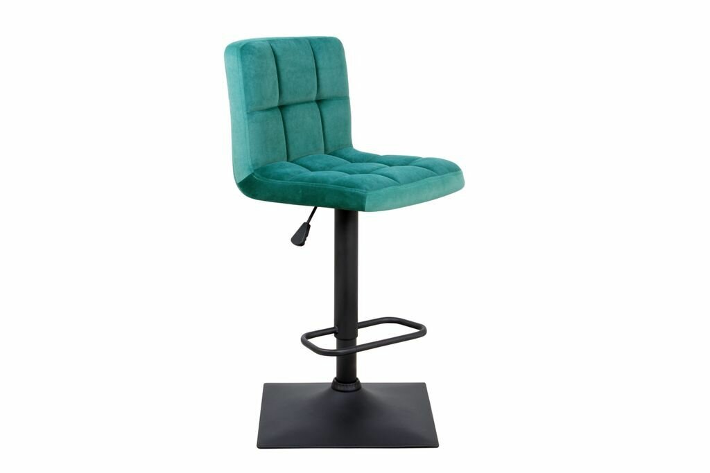 Стул барный ecoline Курт WX-2320 цвет сиденья зеленый, цвет основания черный