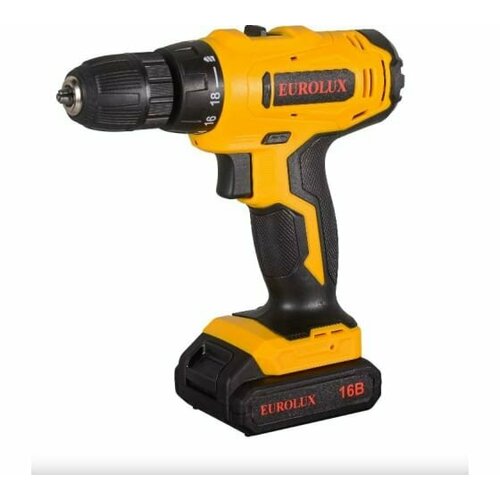 Дрель-шуруповерт аккумуляторная ДА-162Li Eurolux 4102₽