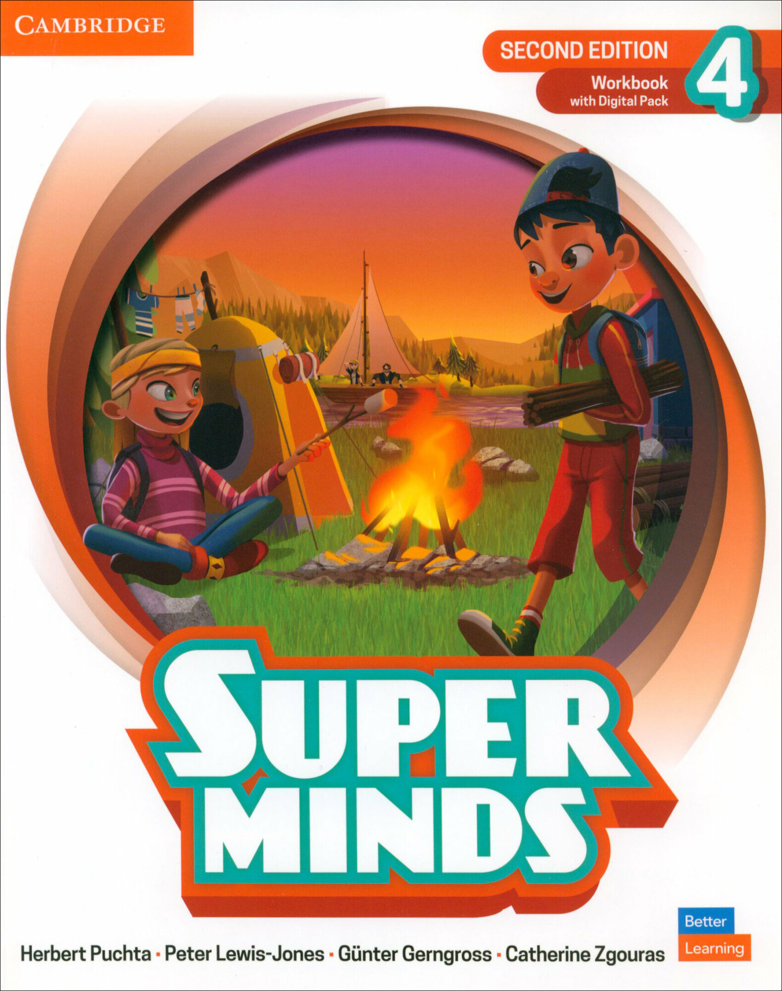 Super Minds. 2nd Edition. Level 4. Workbook with Digital Pack / Рабочая тетрадь / Puchta Herbert