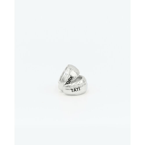 Серьги каффы TATI YORK серебристый 3500₽